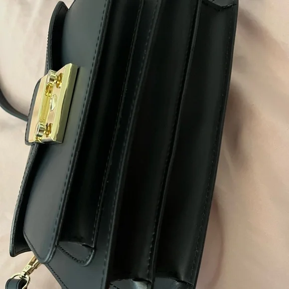 Vera Pelle black bag or crossbody bag - Picture 5 of 9